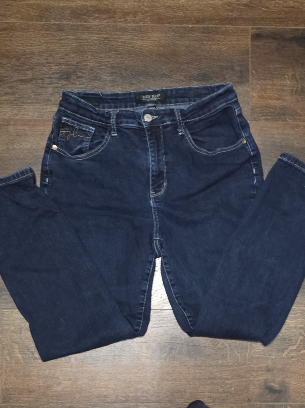 Judy Blue 11 Indigo Slim Straight Jeans